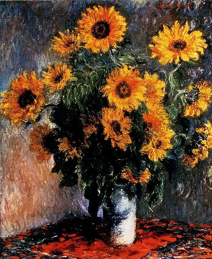 Famous Sunflowers Paintings